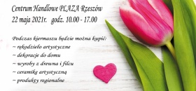 ROPS w Rzeszowie zaprasza na Kiermasz Ekonomii Społecznej z okazji Dnia Matki.